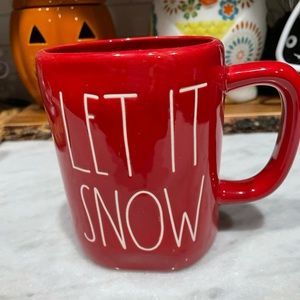 Rae Dunn Let it snow mug